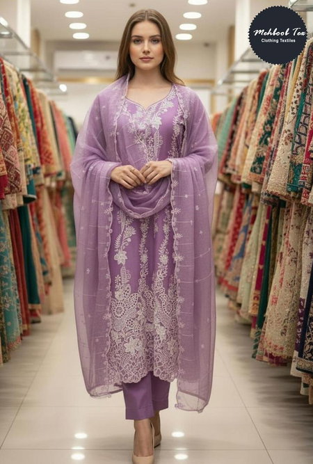 Mehboob Tex 1740 A And B Cotton Wholesale Pakistani Salwar Suits In India